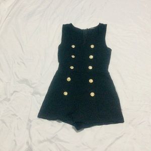 Forever 21 Double Breast Look Romper